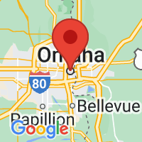 Map of Omaha NE US
